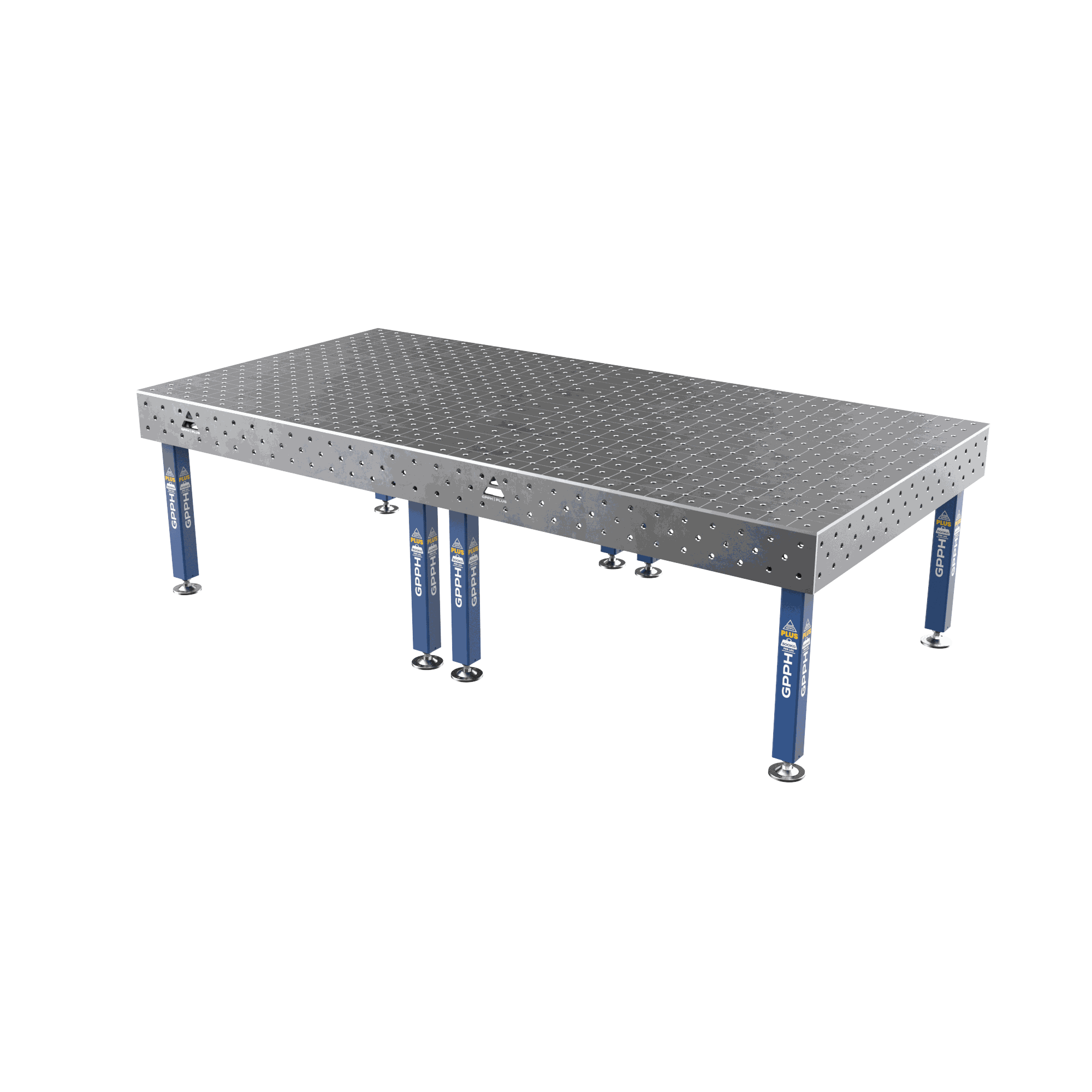 GPPH PLUS hitsauspöytä 3000x1480 jaloilla
