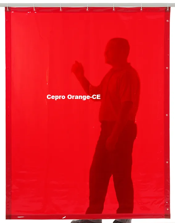Hitsausverho K 180 x L 140cm Orange-CE CEPRO