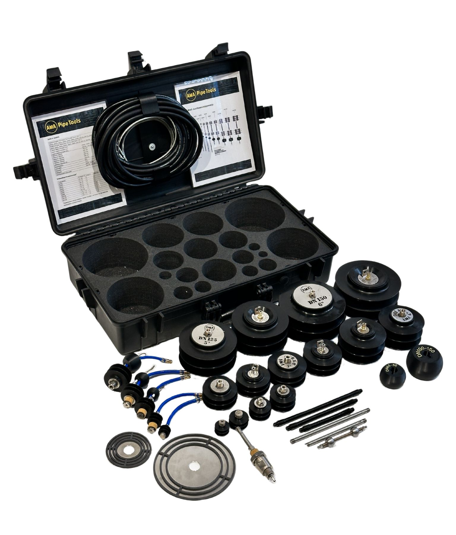 AMA Juurikaasutulppasarja DN20-DN150