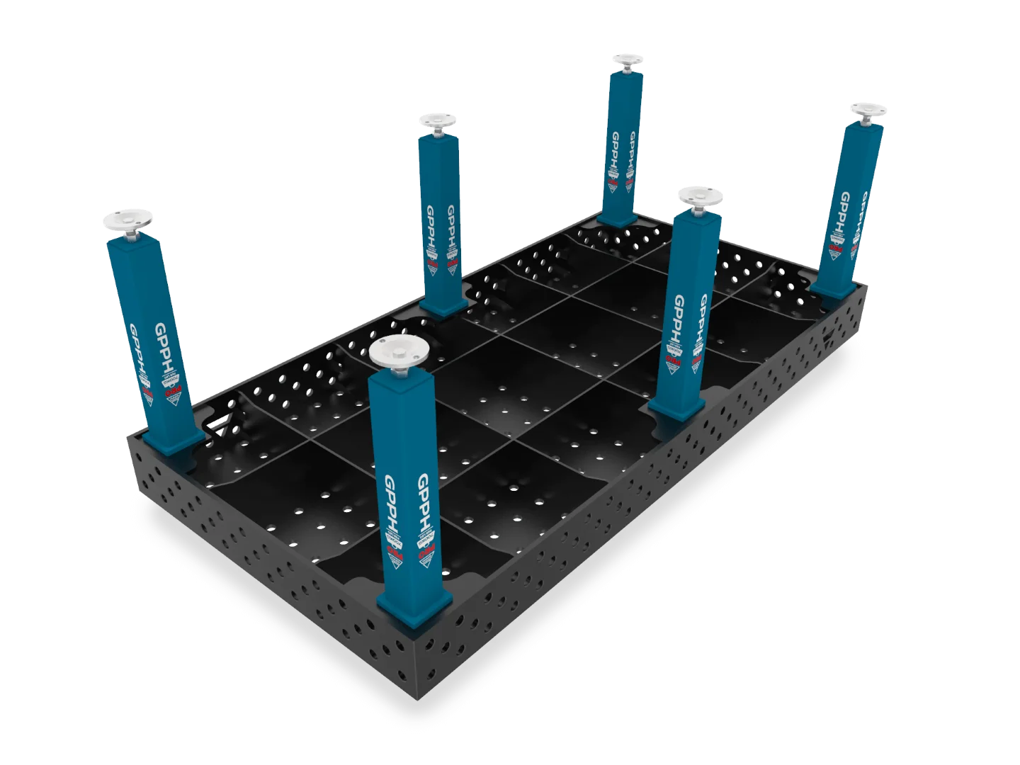 GPPH PLUS hitsauspöytä 1500x1000 pyörillä