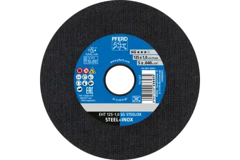 KATKAISULAIKKA 125X1X22 PFERD SG STEELOX